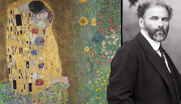 Gustav Klimt the kiss