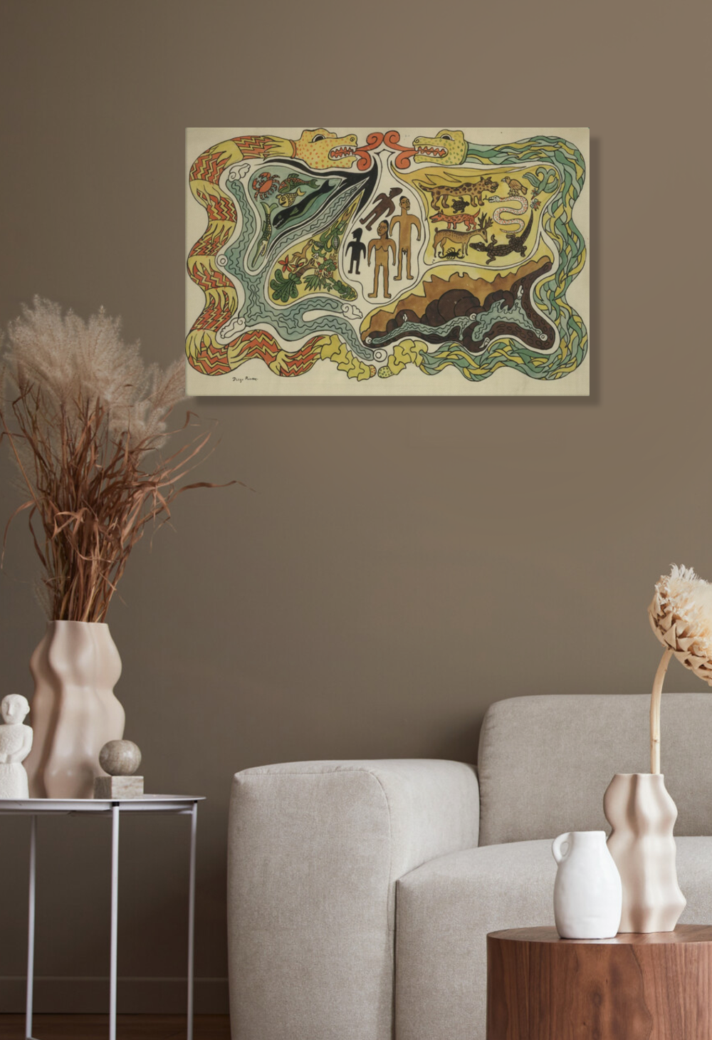 Creation Art By Diego Rivera