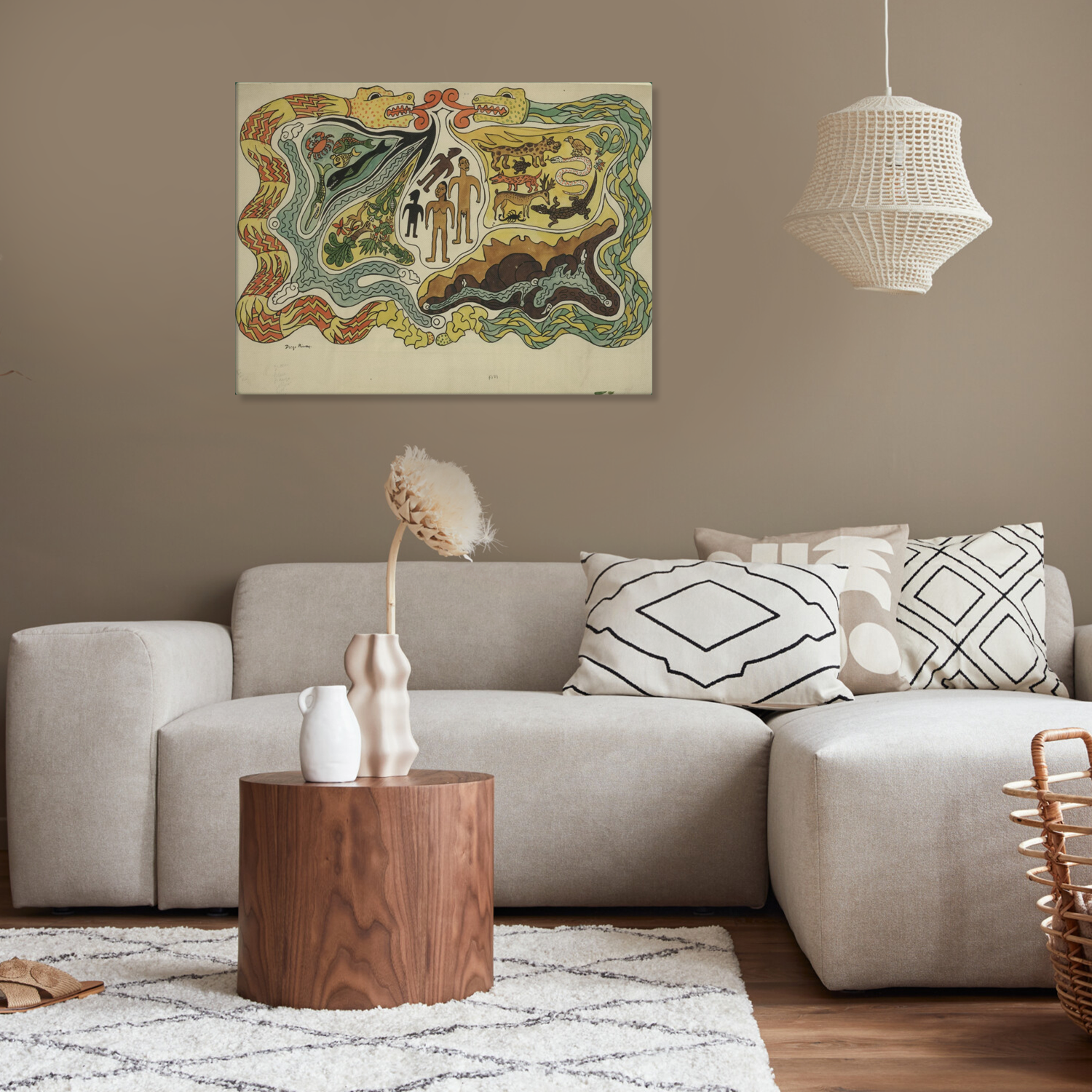 Creation Art By Diego Rivera