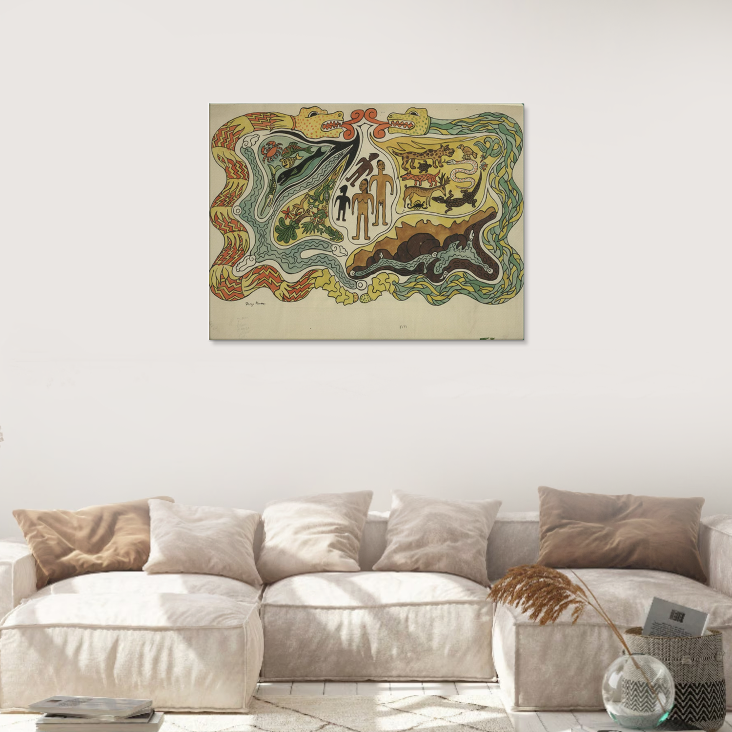Creation Art By Diego Rivera