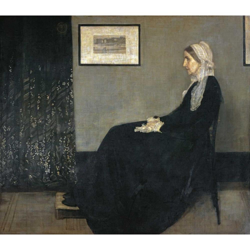 james whistler arrangement in grey and black