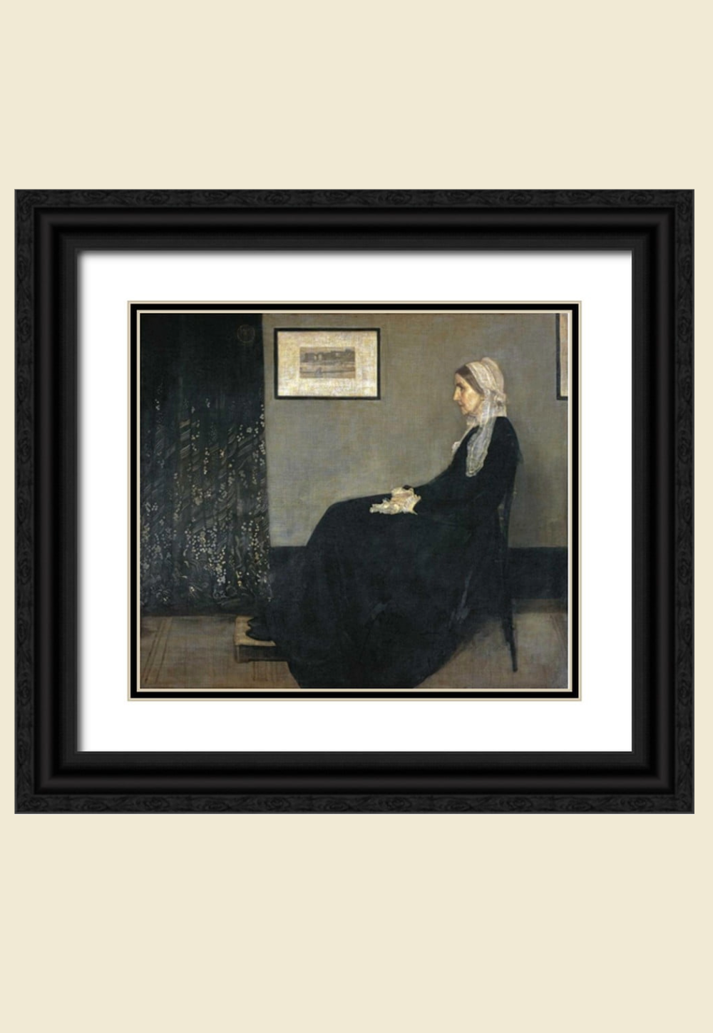 Arrangement in Grey and Black Fine Art