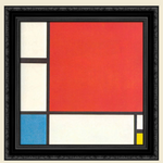 Composition with Red Blue and Yellow by Piet Mondrian