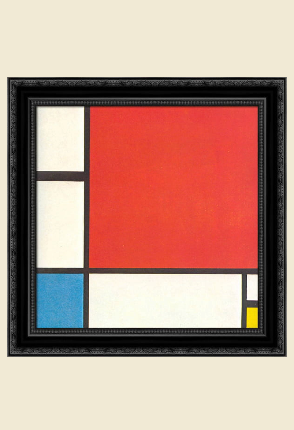 Composition with Red Blue and Yellow by Piet Mondrian