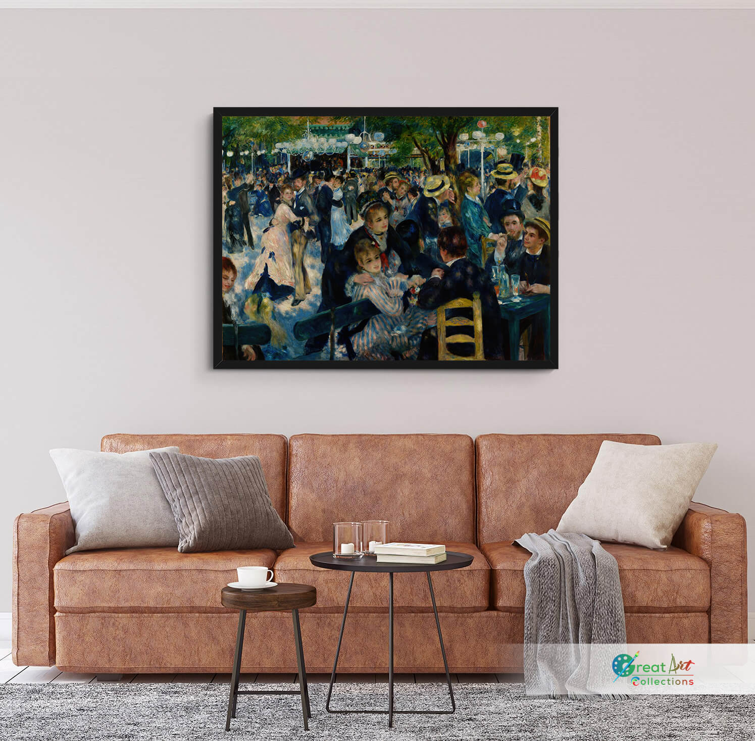 Dance of the Galette mill painting