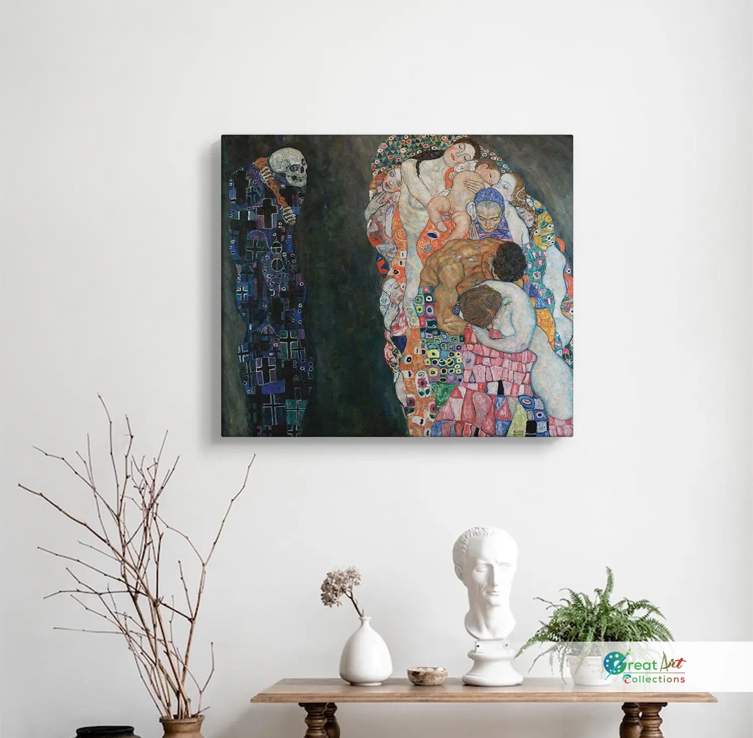 Death and Life Painting