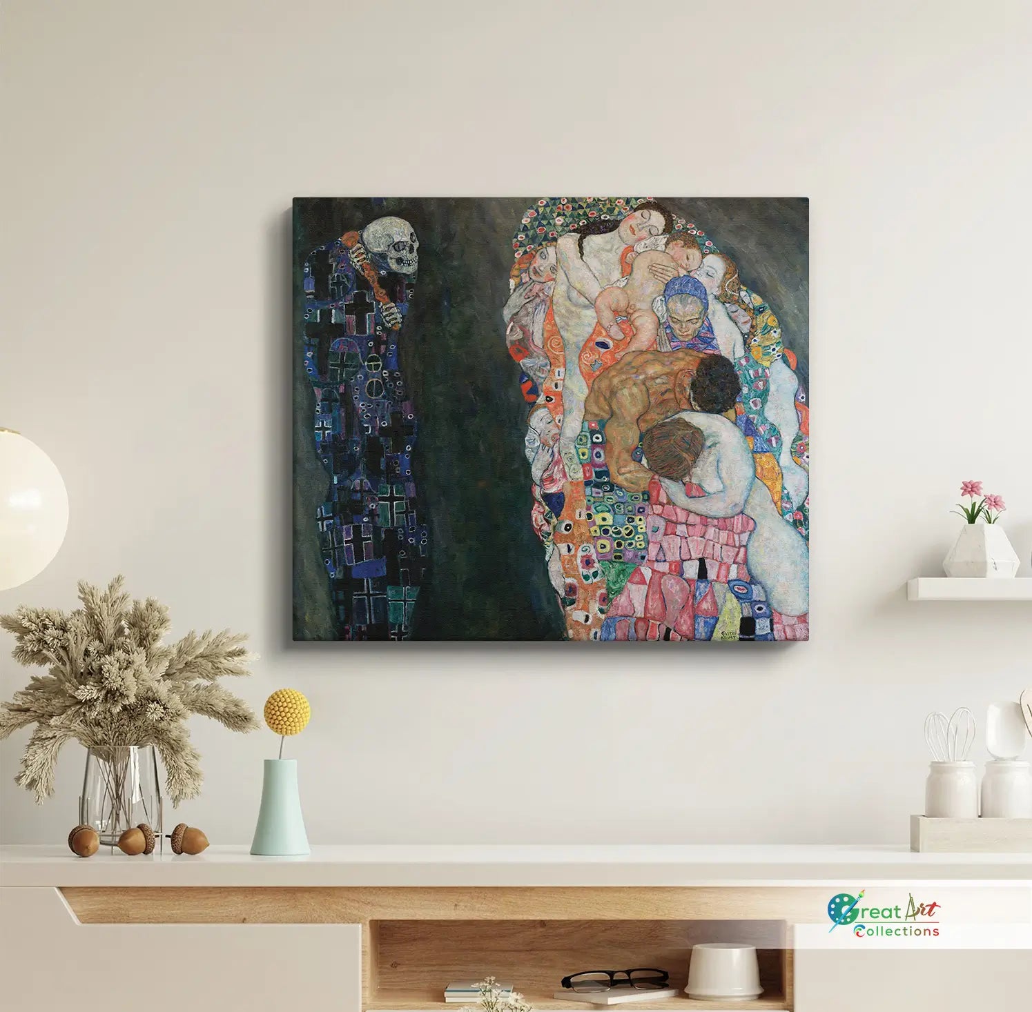Death and Life Painting