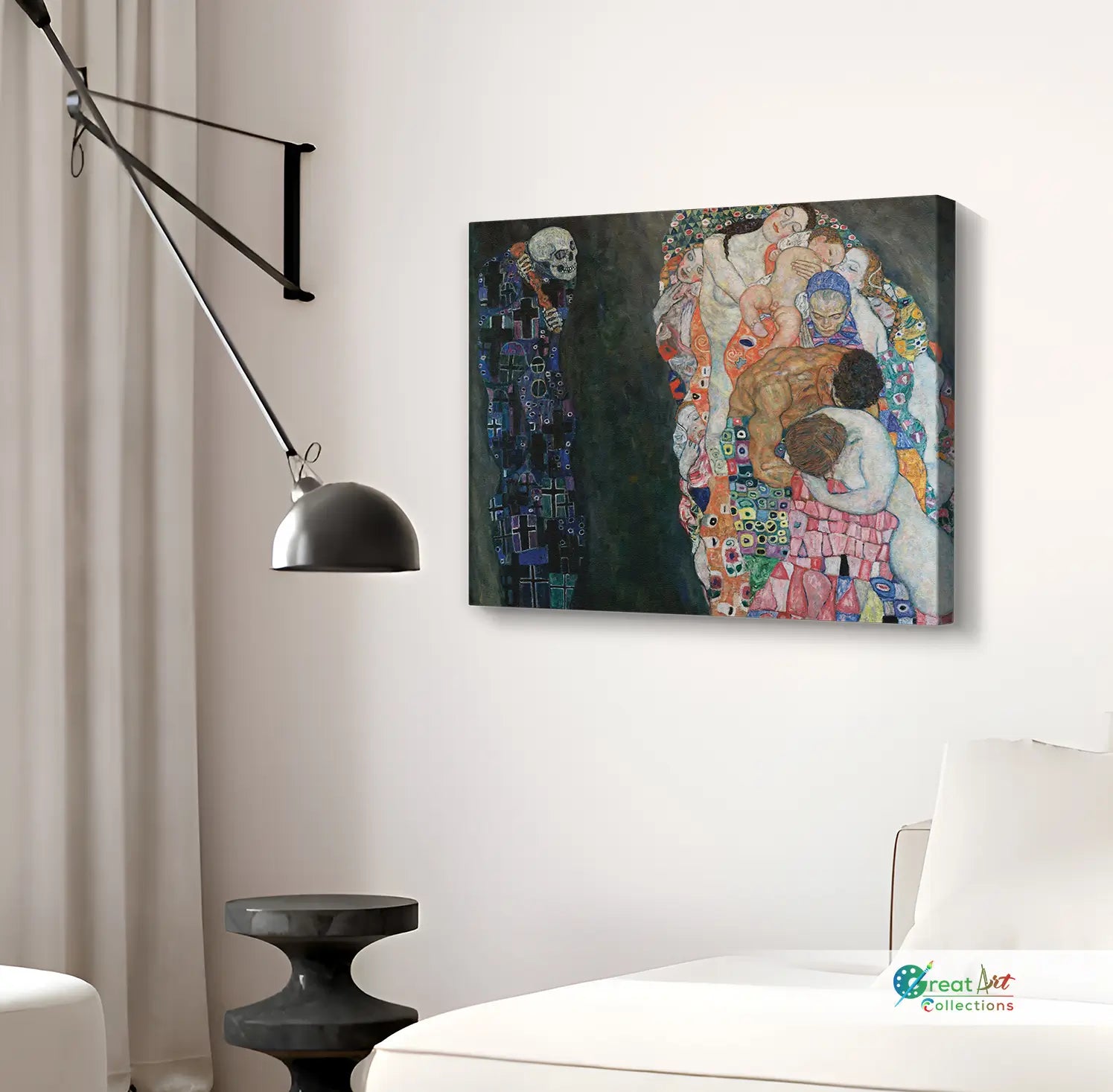 Death and Life Painting