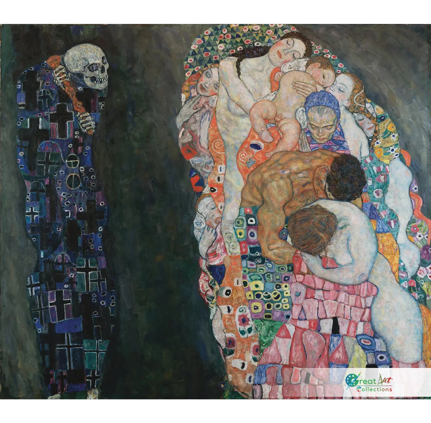Death and Life Painting