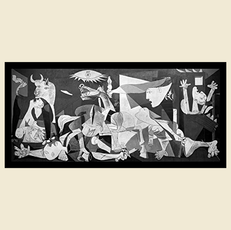 Guernica by Pablo Picasso Framed Canvas Print