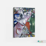 I and the Village by Chagall canvas art