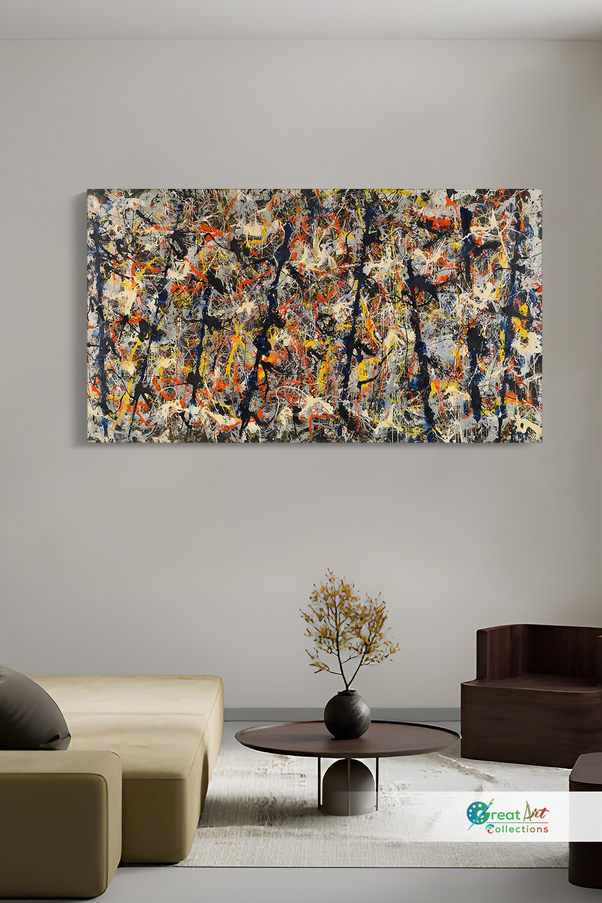 Jackson Pollock blue poles download