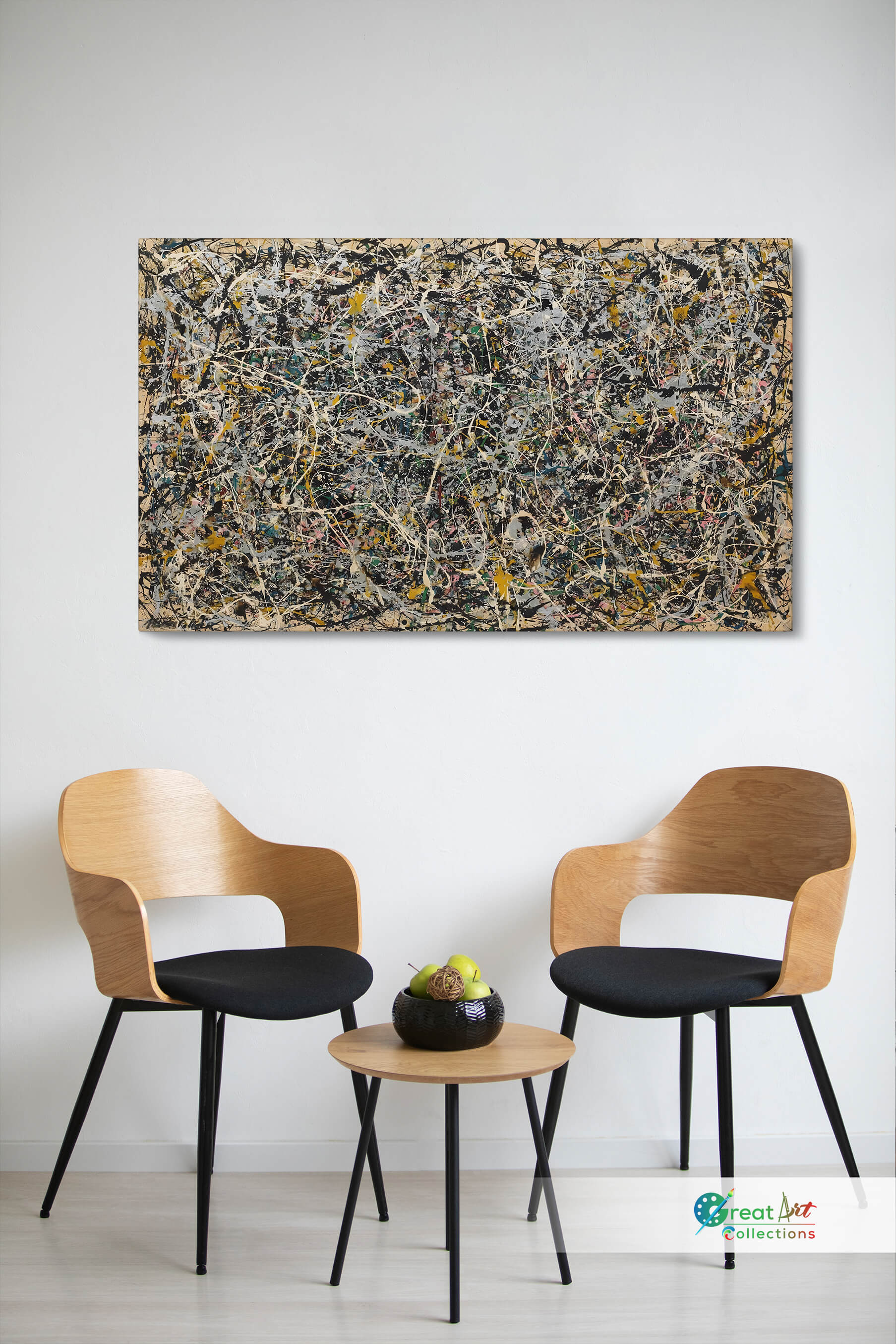 Number 1 canvas print