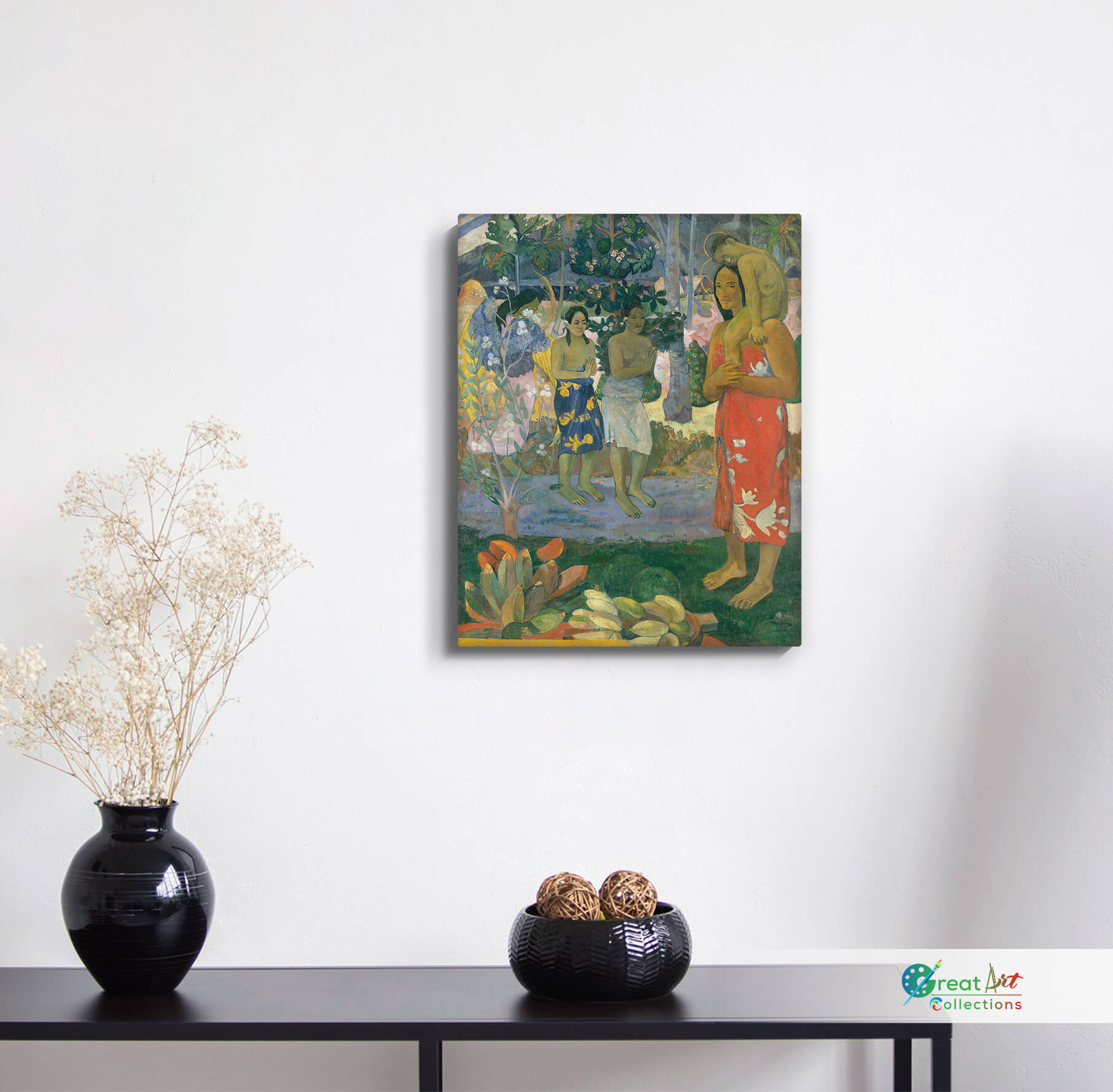 Hail mary canvas print
