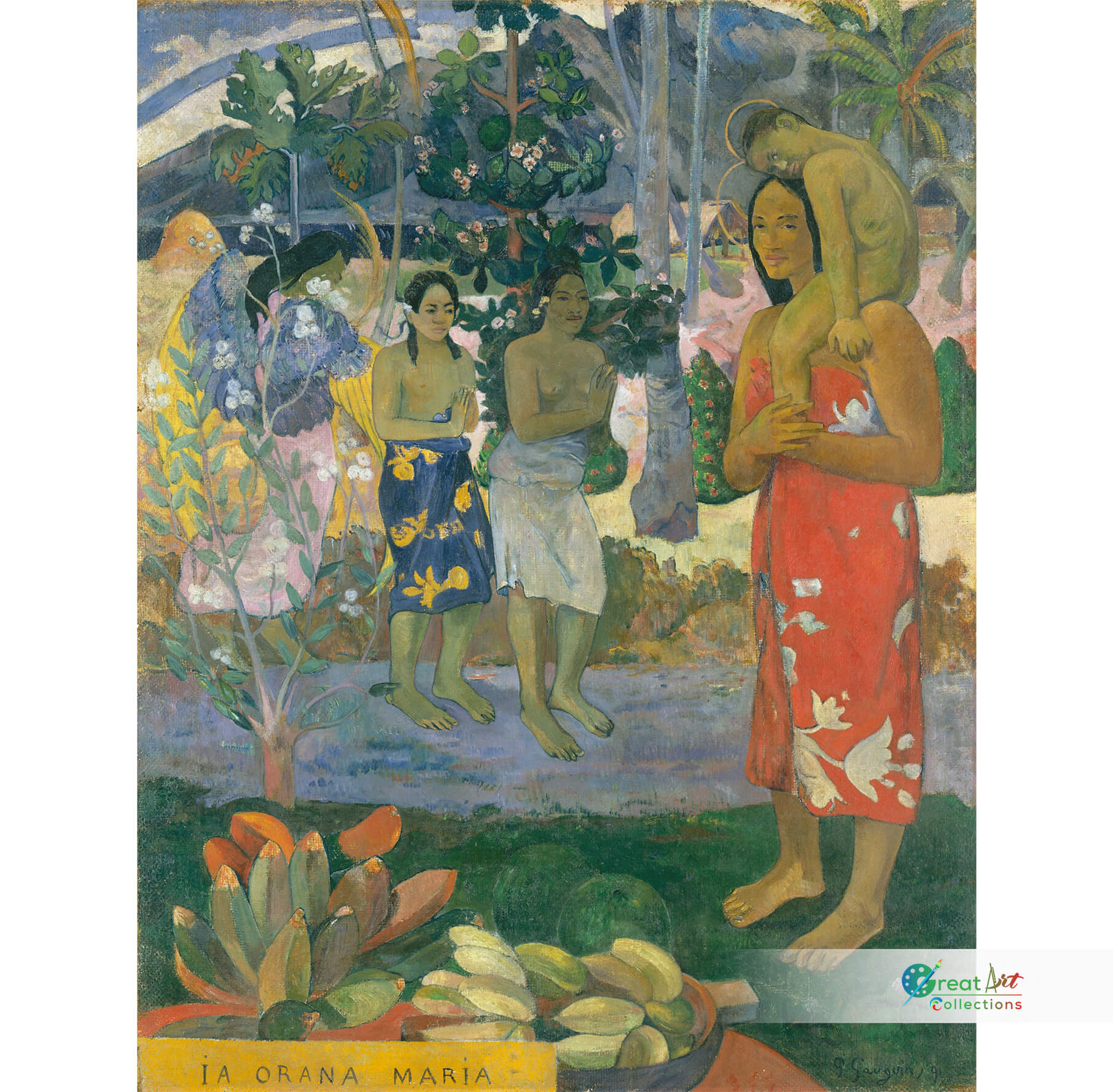 Paul Gauguin painting