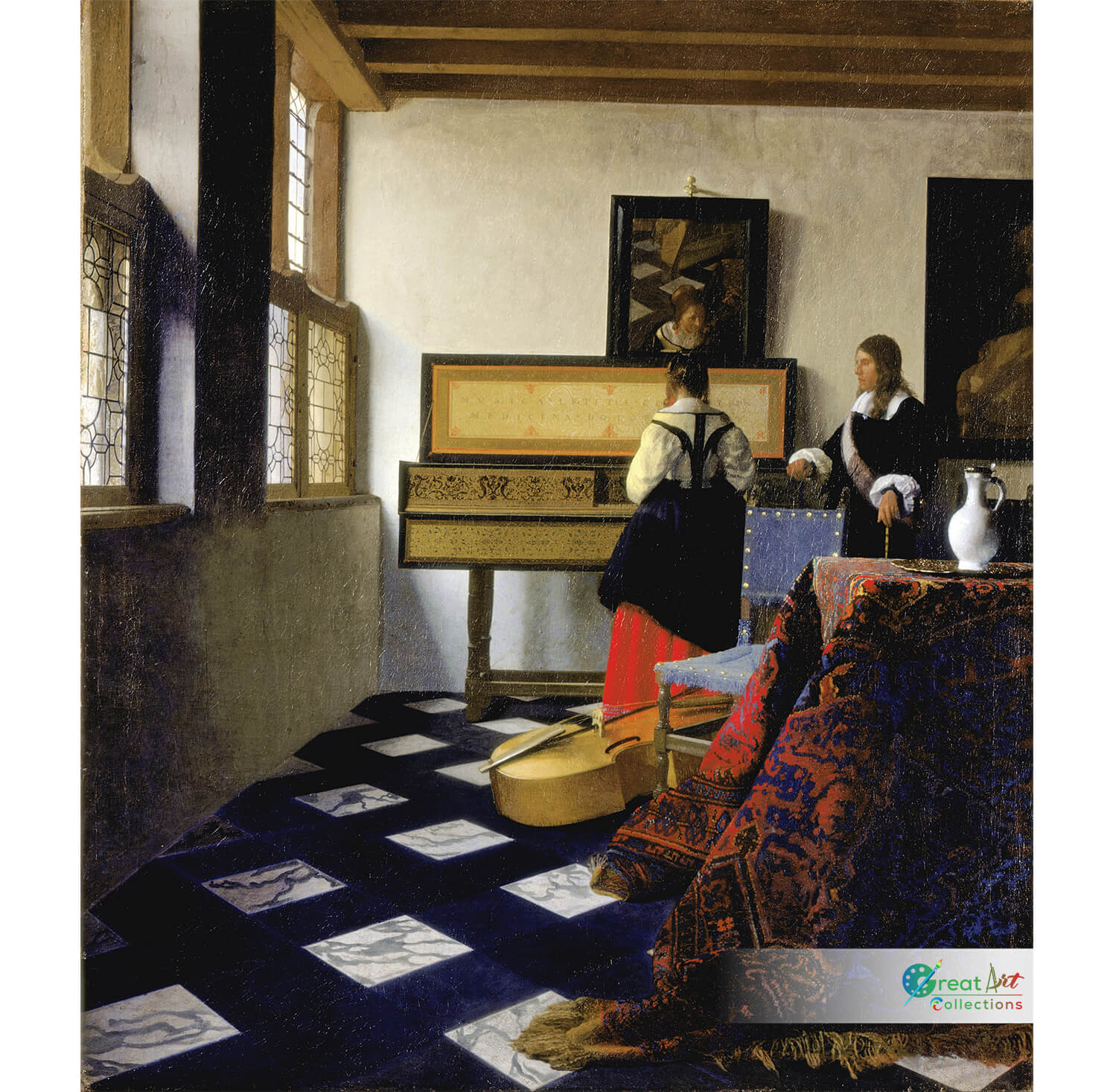 Johannes vermeer famous painting