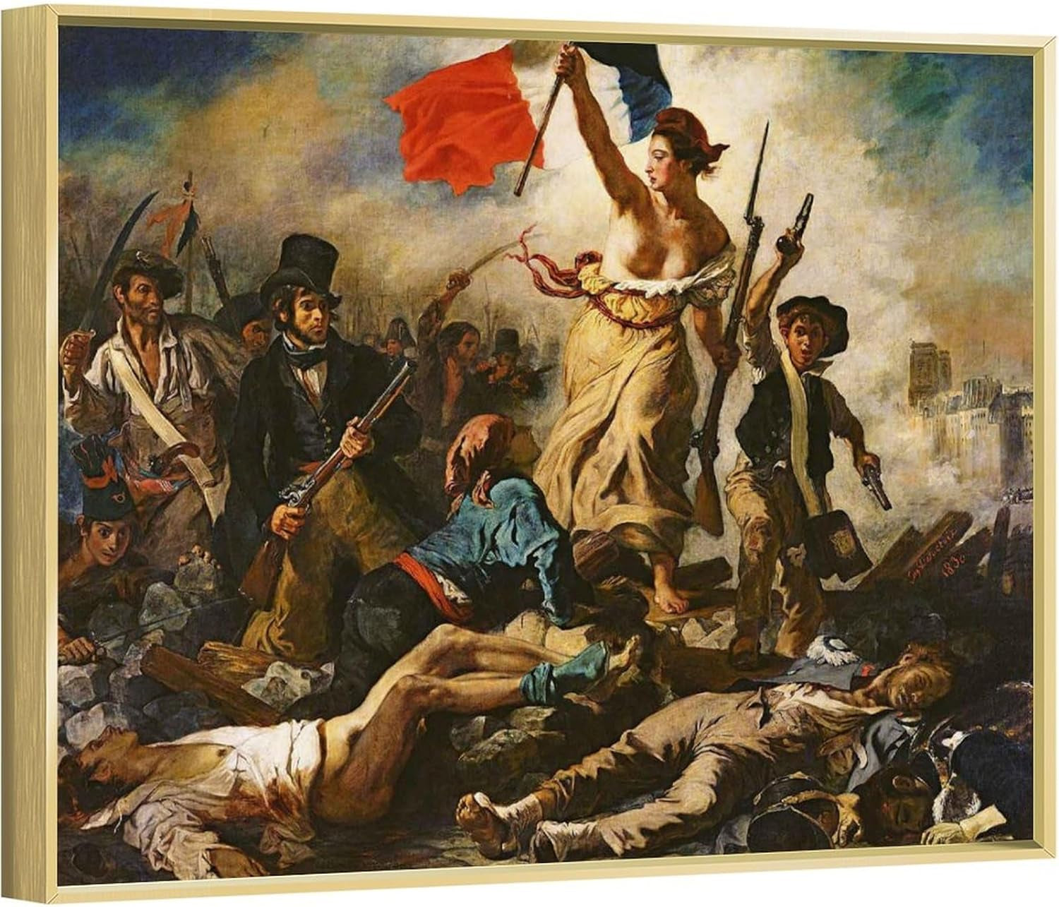 Liberty Leading the People by Eugene Delacroix