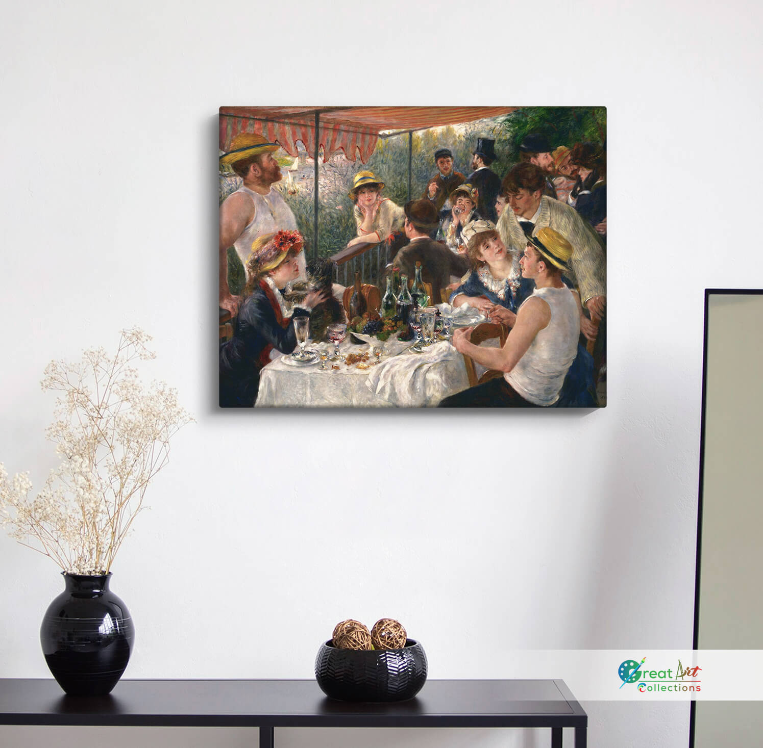 Pierre-Auguste Renoir boating party