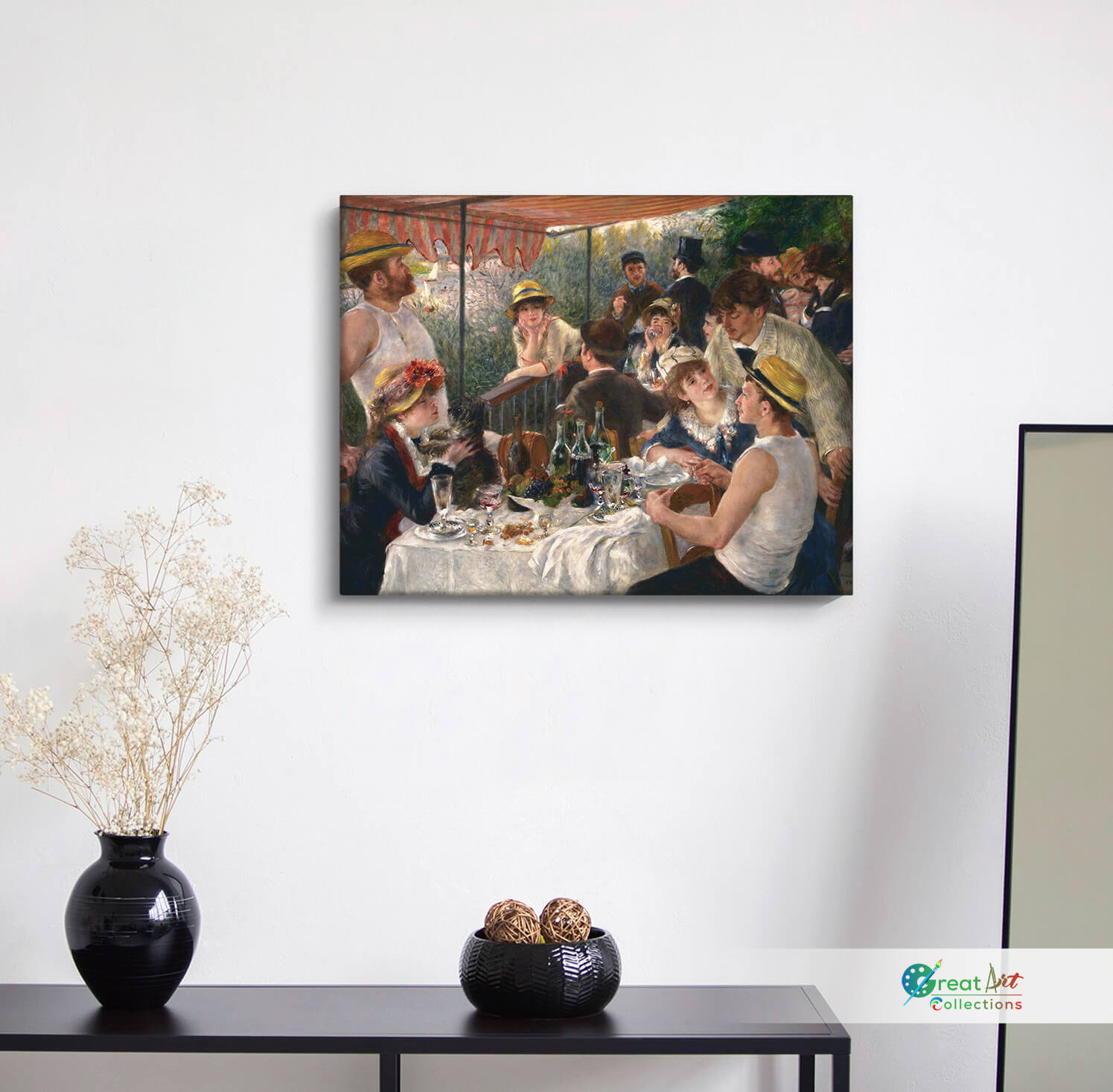 Luncheon of the Boating Party painting