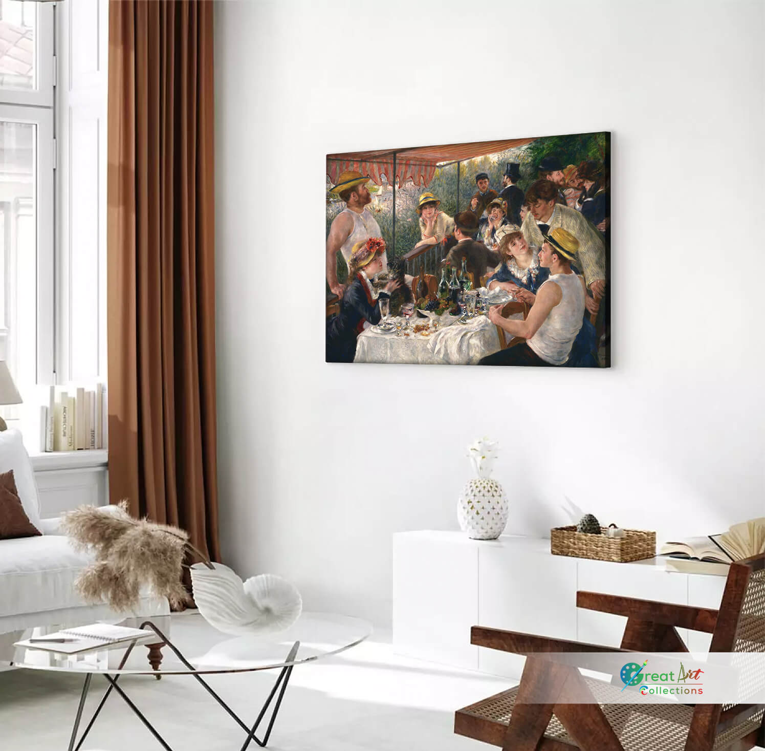 Luncheon of the Boating Party painting for sale