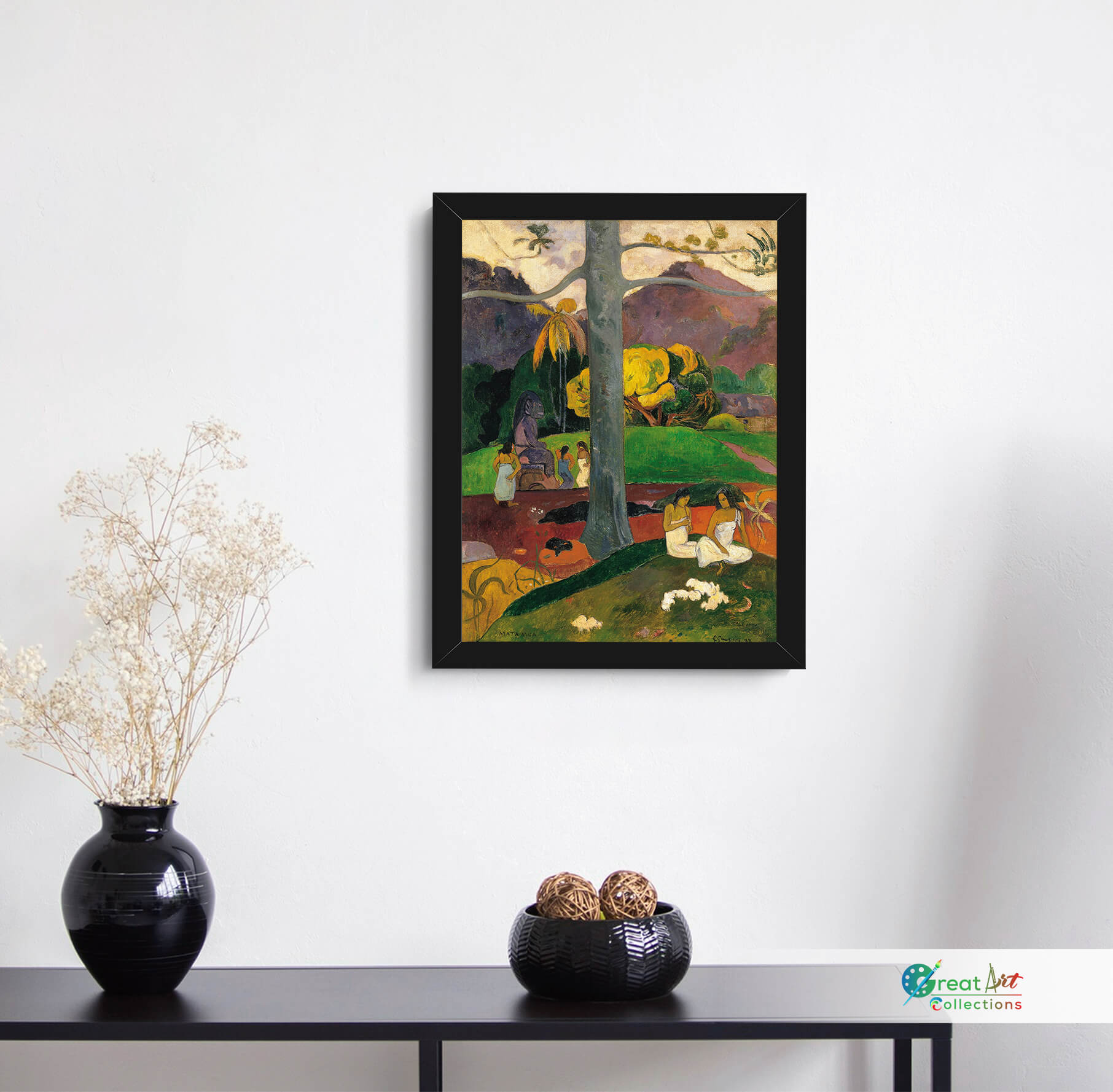 Paul Gauguin Framed Canvas print