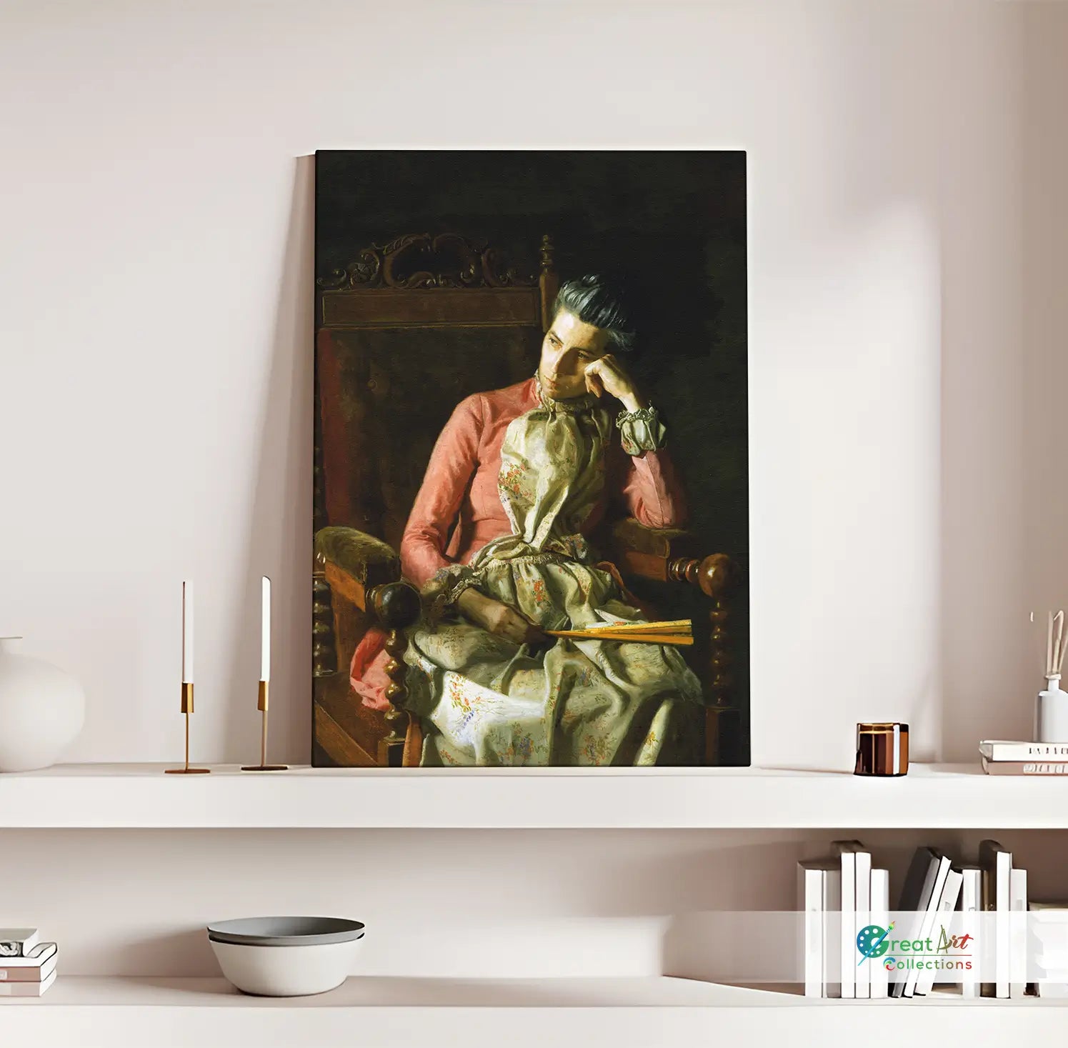 Miss Amelia Van Buren Painting