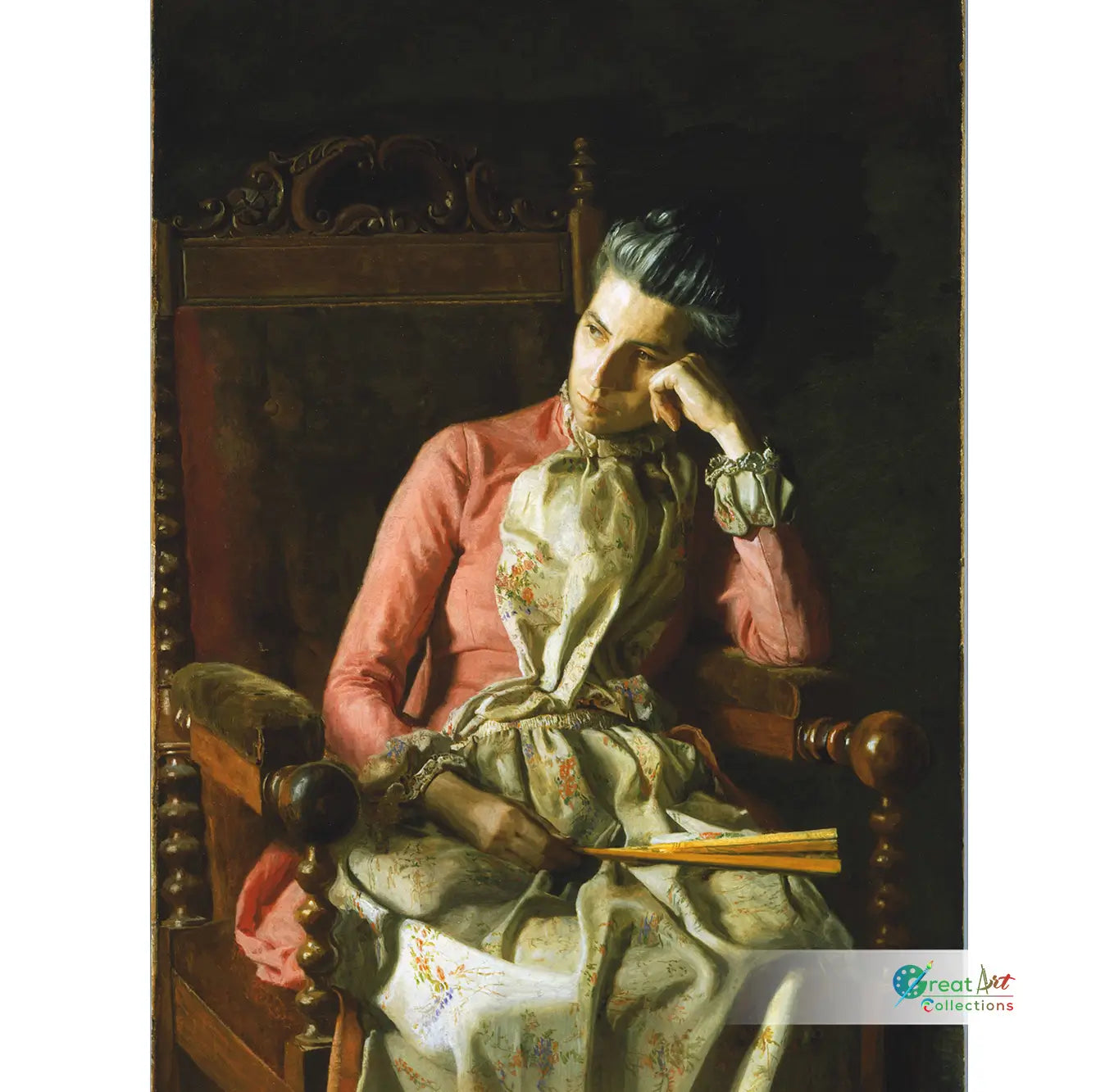 Miss Amelia Van Buren Painting