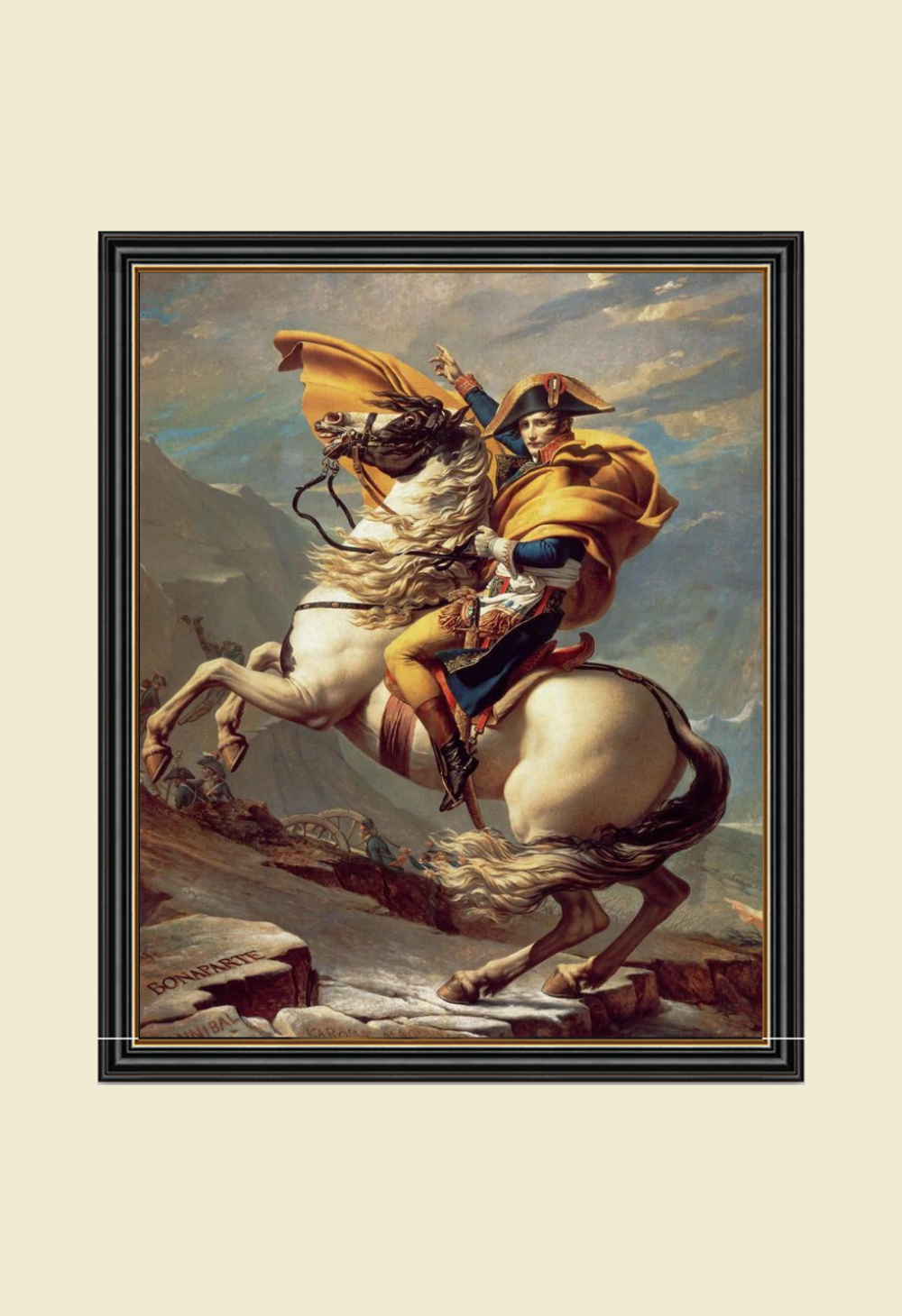 Napoleon Crossing The Alps
