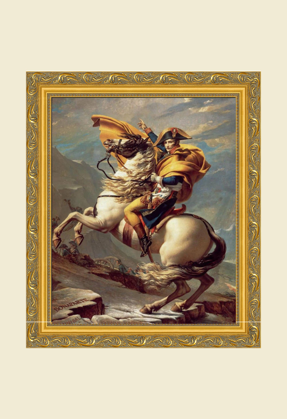 Napoleon Crossing The Alps