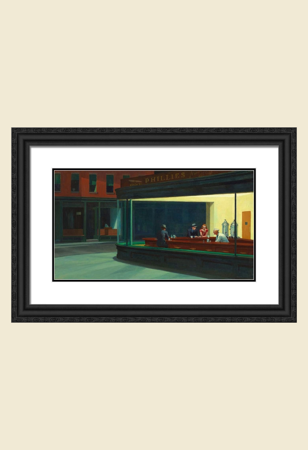 Nighthawks By Edward Hopper Famous art