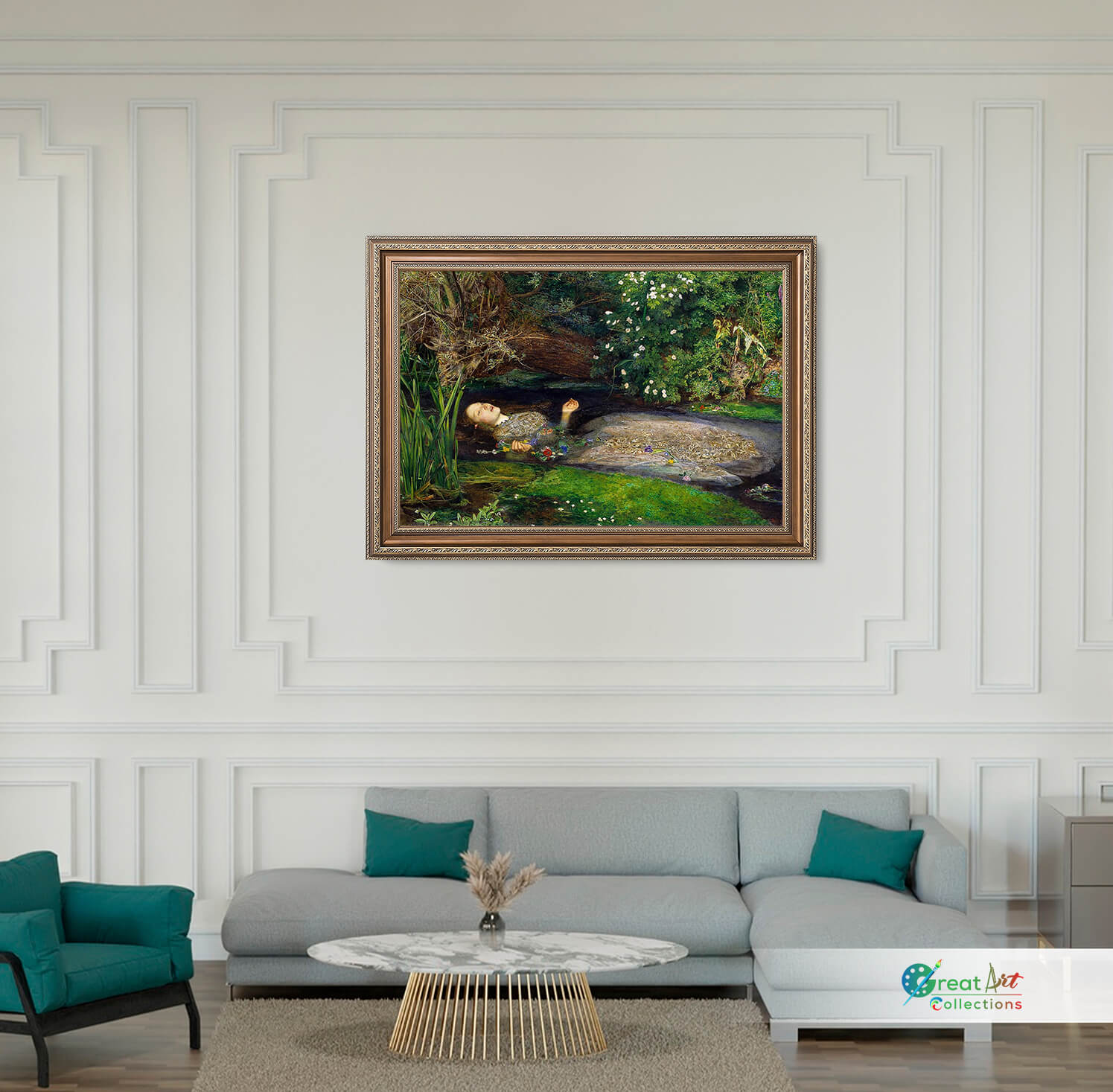 Ophelia art painting