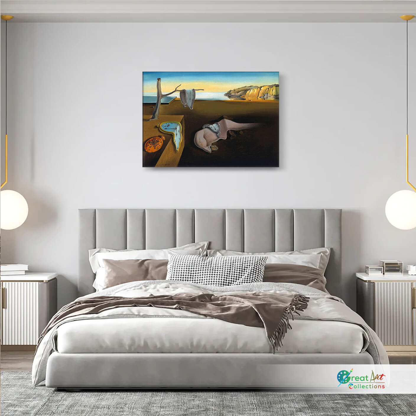 Persistence of Memory by Salvador Dali, gallery wrapped