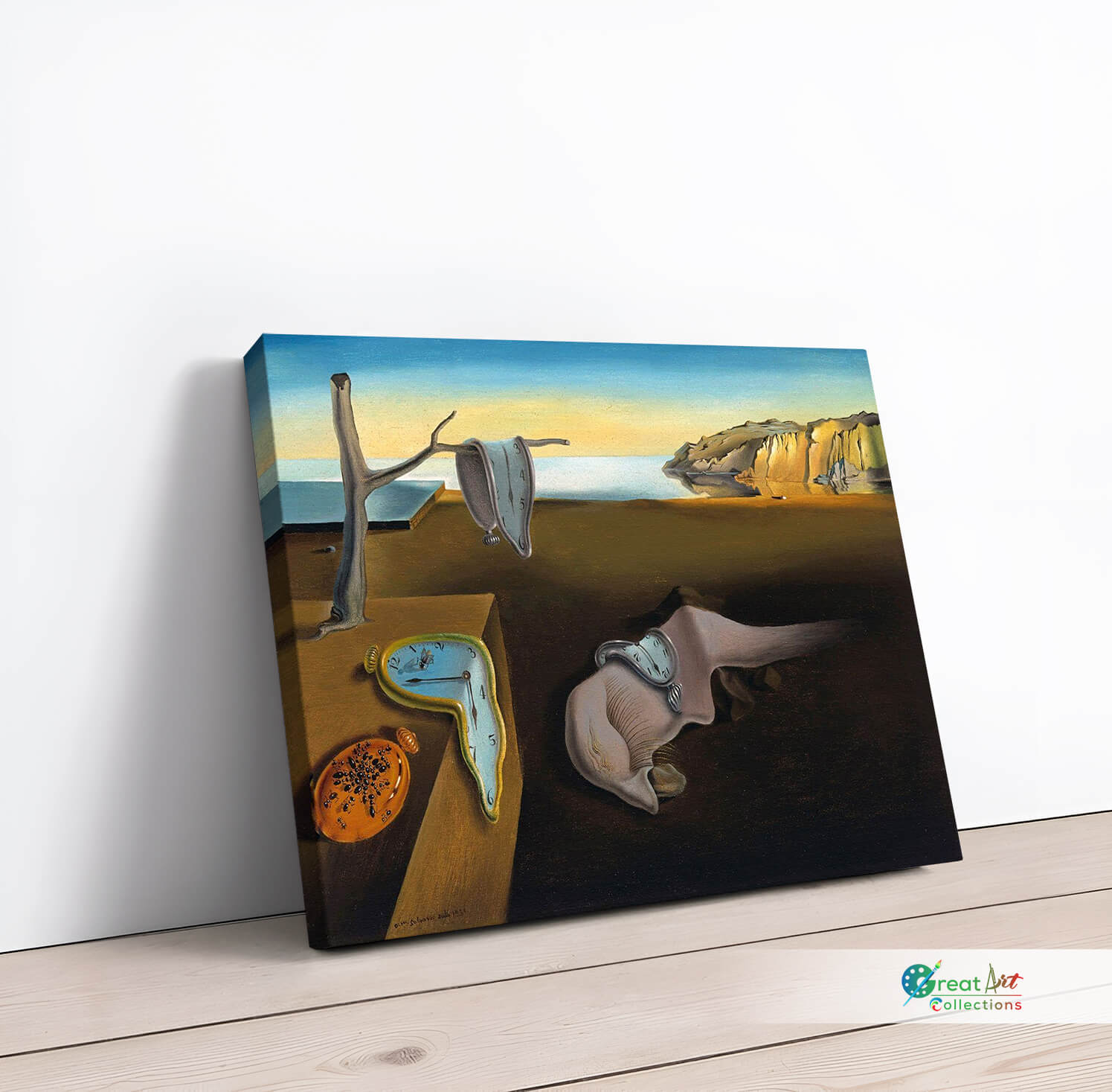 Persistence of Memory by Salvador Dali, canvas Print