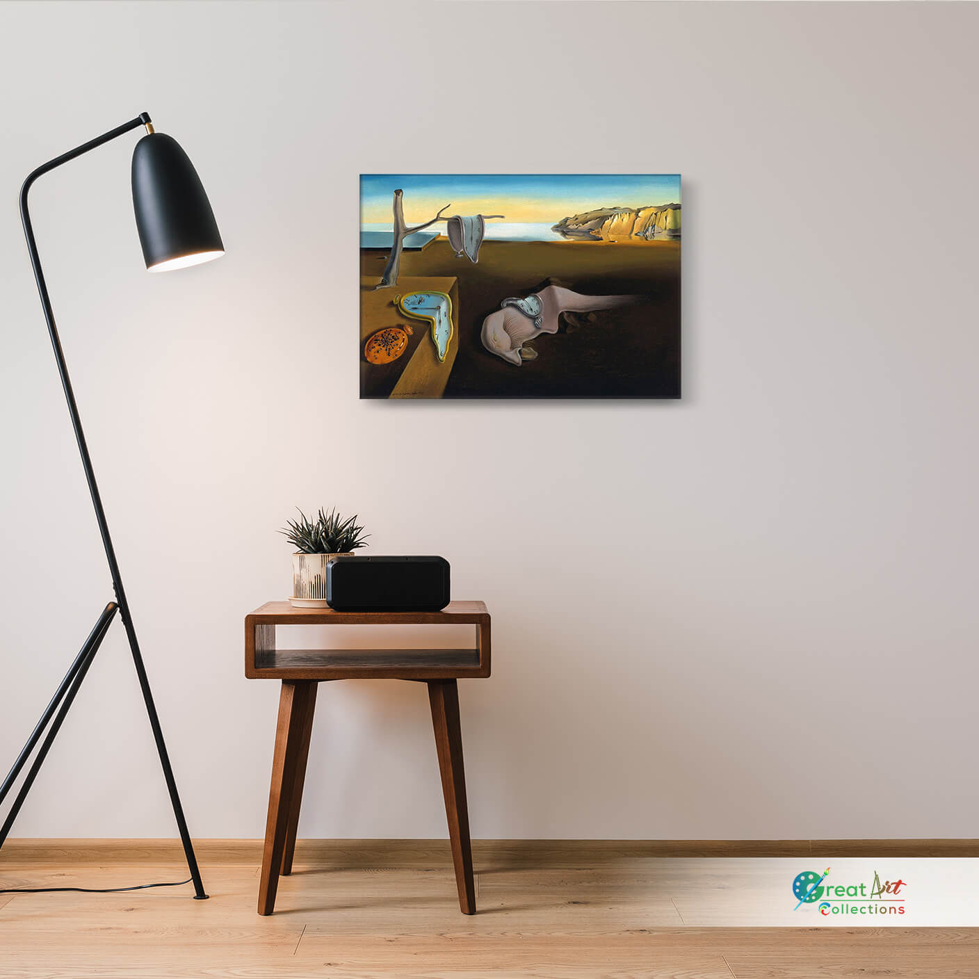 Persistence of Memory by Salvador Dali, canvas Print