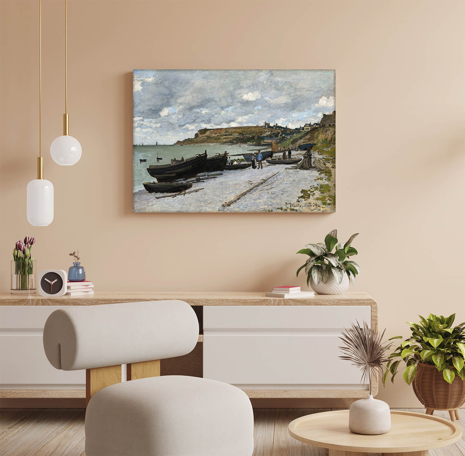 Monet canvas art free download
