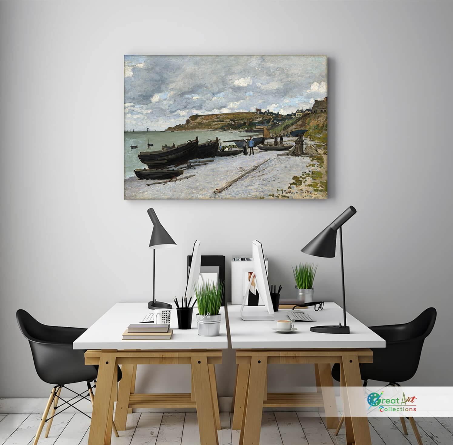 Claude Monet painting print