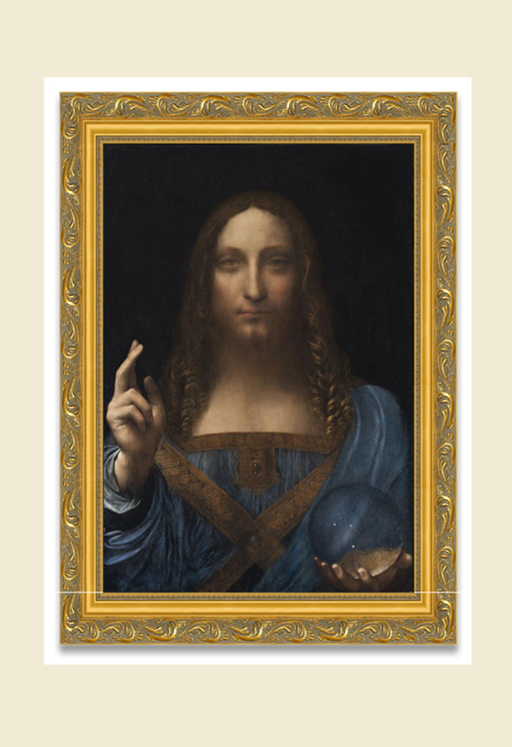 Salvator Mundi Painting