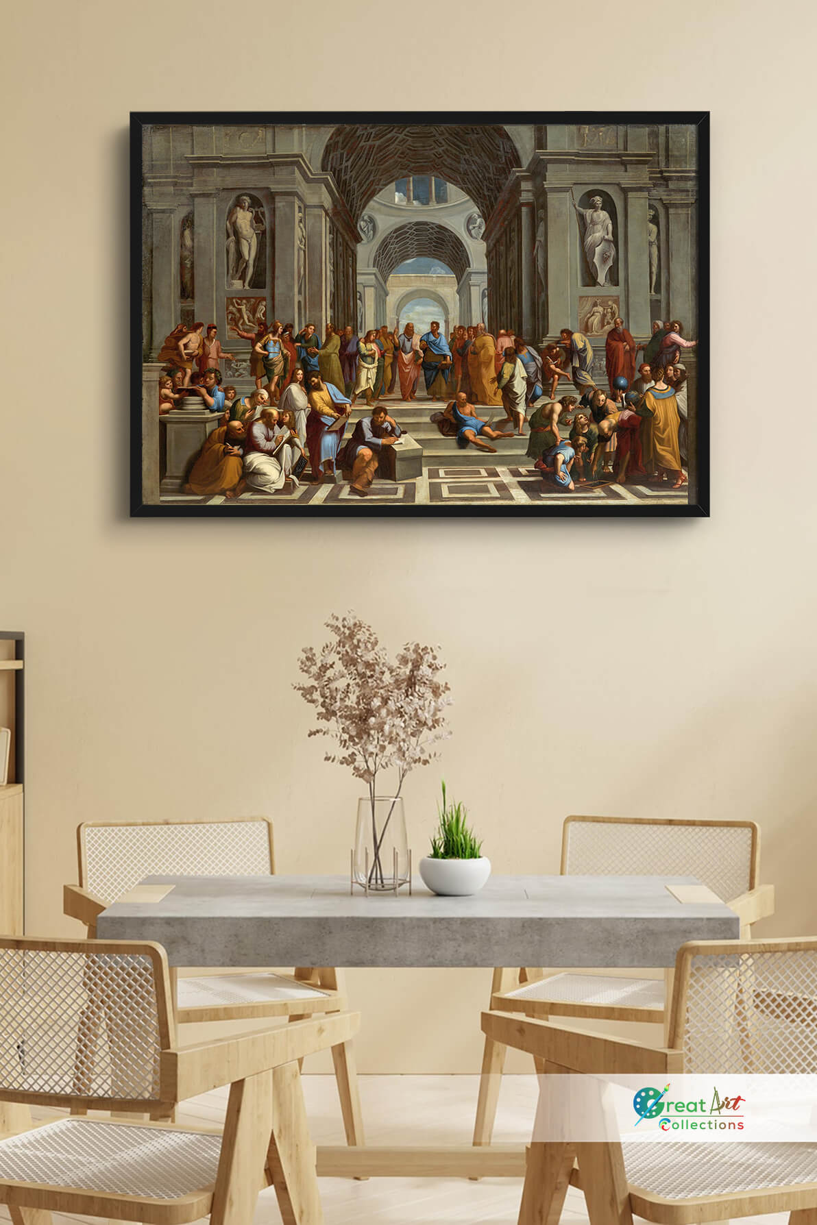 School of Athens Painting