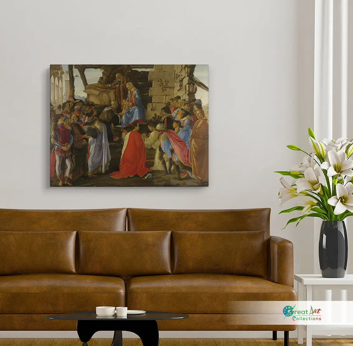 The Adoration of the Magi painting by Sandro Botticelli