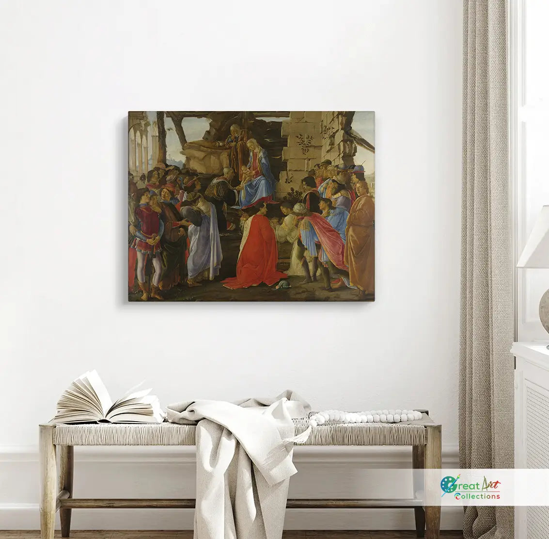 The Adoration of the Magi painting by Sandro Botticelli