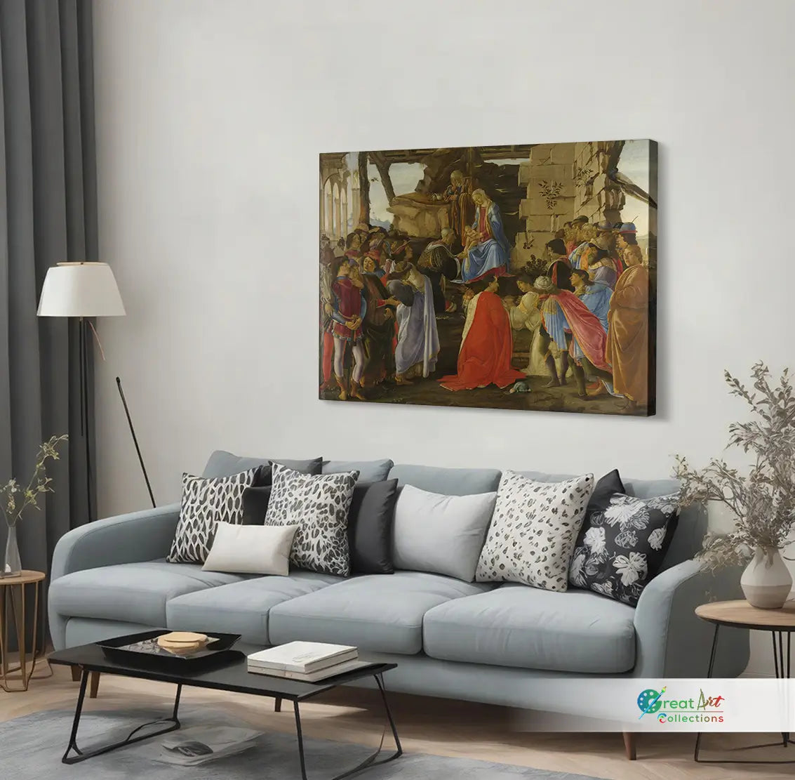 The Adoration of the Magi painting by Sandro Botticelli