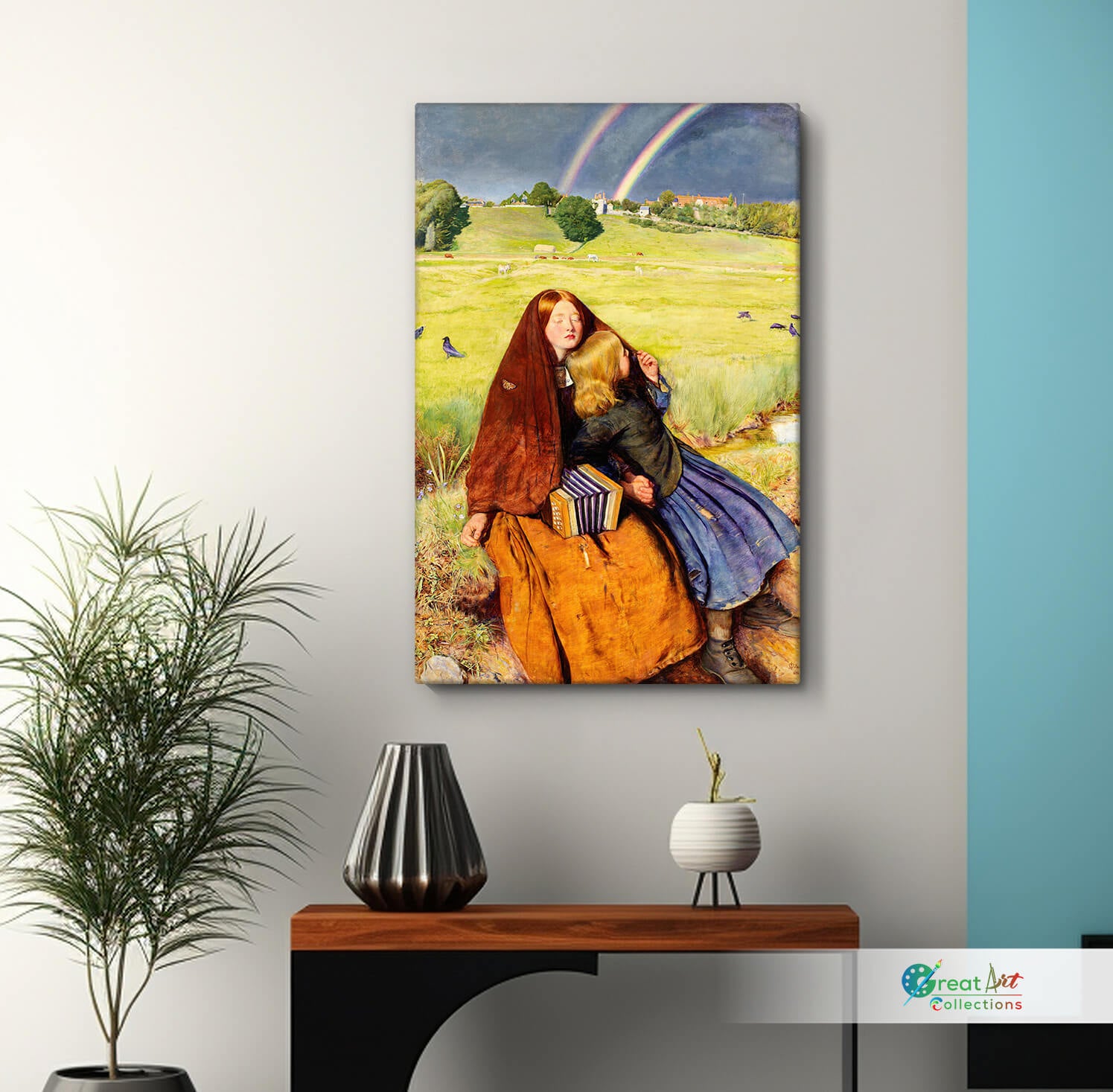 Blind girl famous art