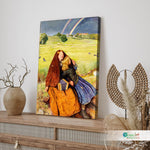 The blind girl print