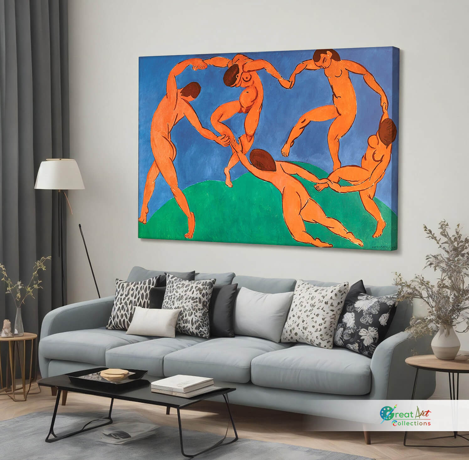 The Dance Canvas Art Print