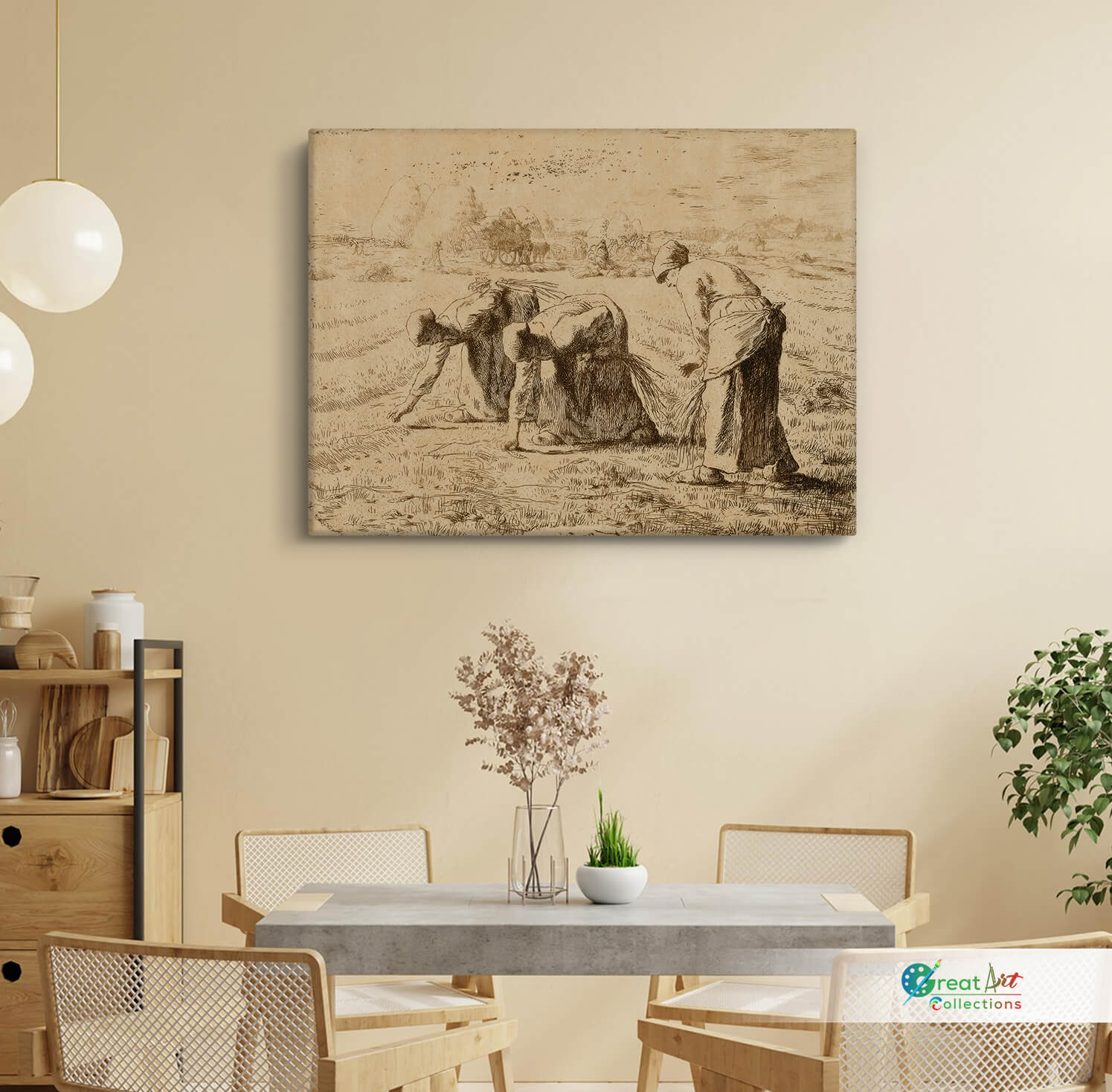 Jean-François Millet painting for sale