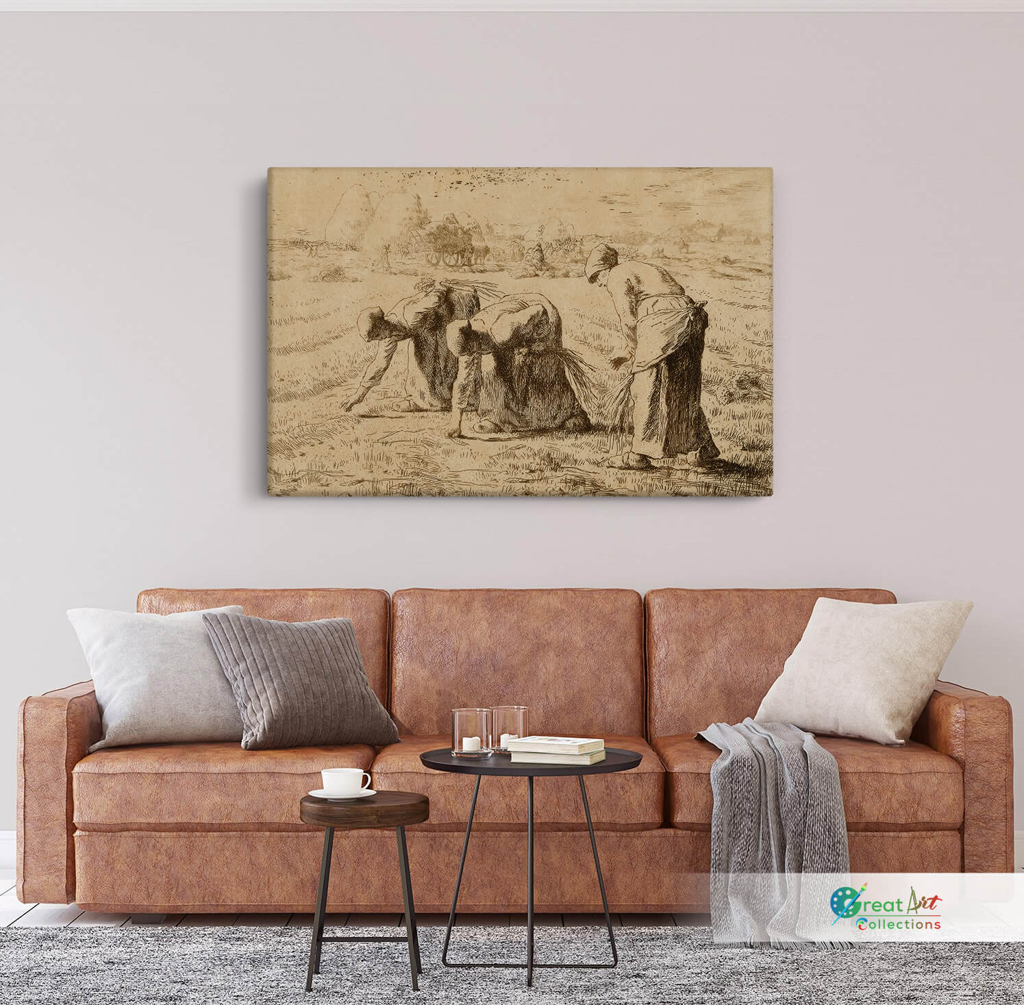 The gleaners painting