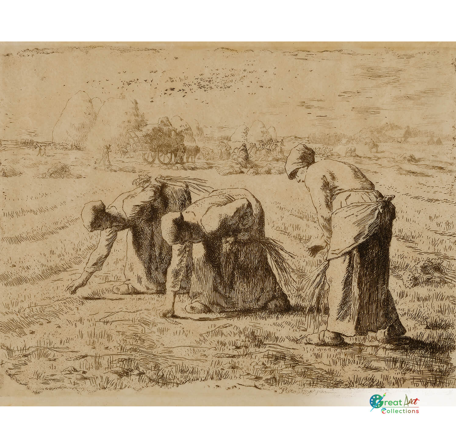 The gleaner painting for sale