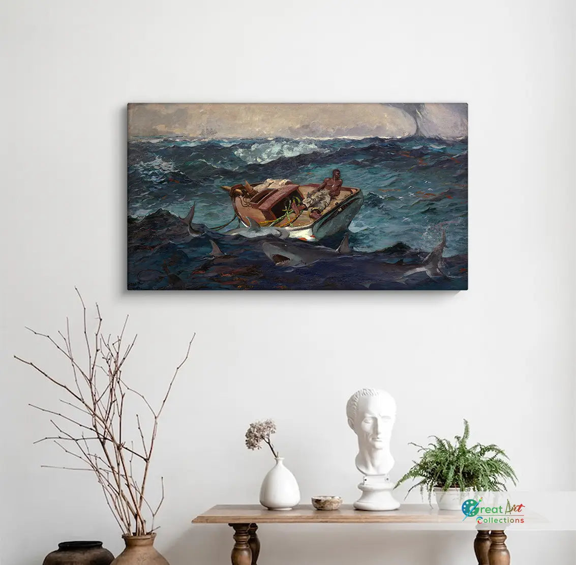 The Gulf Stream Winslow Homer painting
