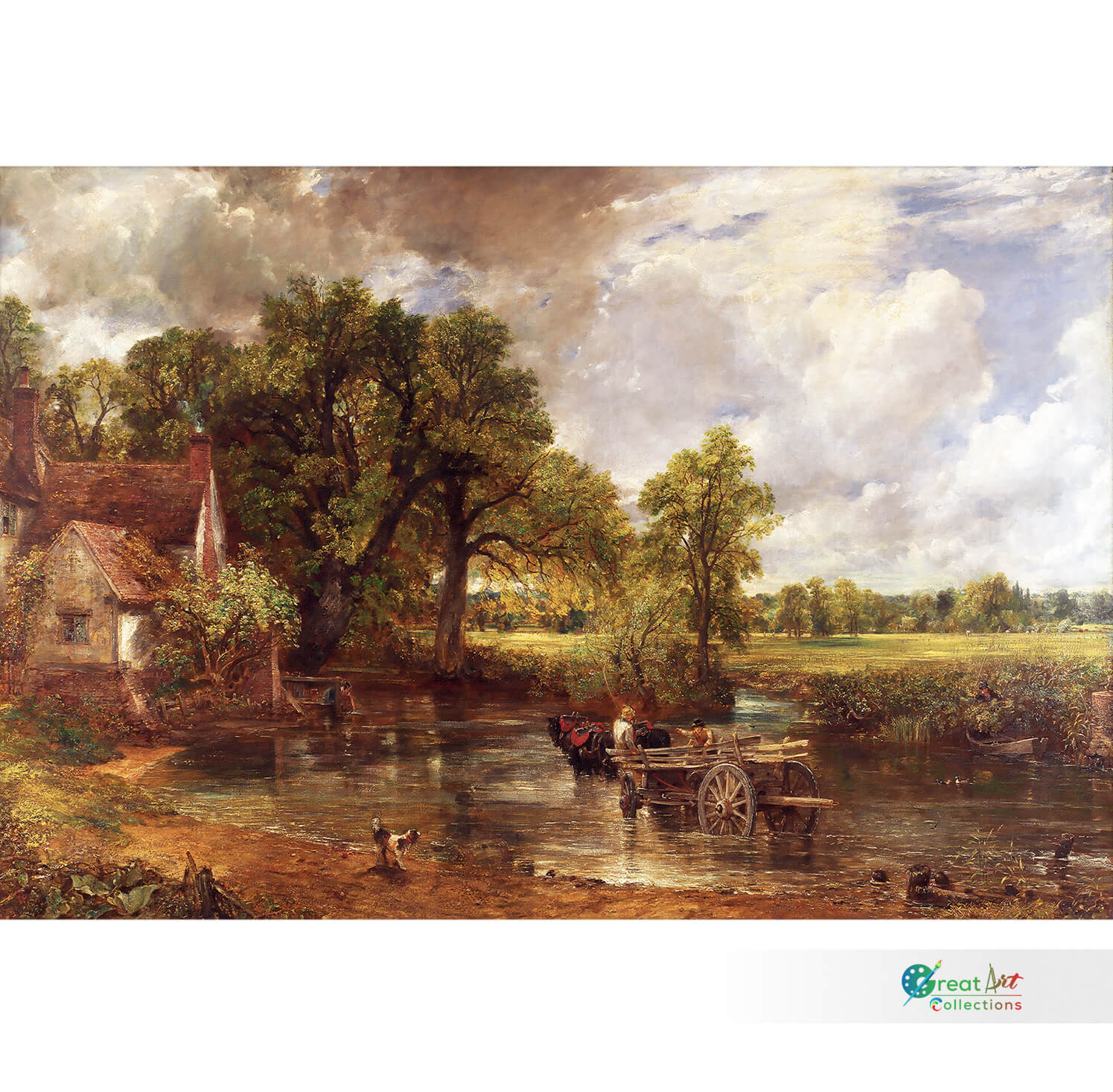 The hay wain image download
