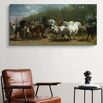The Horse Fair painting By Rosa Bonheur